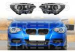 Tuning - Specials Faruri Angel Eyes compatibil cu BMW Seria 1 F20 F21 (2011-2014) Negru (4488)