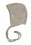 JOHA Căciulă dublată lână merinos Joha - Basic Sesame Melange - scutecila - 55,00 RON