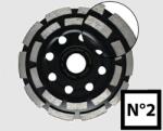 ABRABORO Gyémántszemcsés betoncsiszoló No. 2 115 x 22.23mm (50711522002)