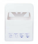 ALPHA WC ülőke papír adagoló fehér 232x56x302mm 24db/karton (ALVX780)