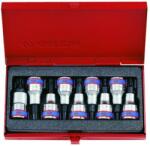  King Tony 9 részes 1/2˝-os torx bitfej készlet L=55mm 4109PR (4109PR)
