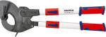 KNIPEX Ножици за рязане на кабел до 740мм2, синьо-червена (k9532060)