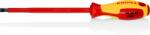 KNIPEX Отвертка шлиц 8.0, vde 1000v жълто-червена ръкохватка 295мм, (k982080)
