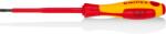 KNIPEX Отвертка шлиц 4.0, vde 1000v жълто-червена ръкохватка 202мм, (k982040)