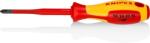 KNIPEX Отвертка PH 2 Slim, VDE 1000V жълто-червена ръкохватка 212мм, Knipex (K982402SL) - yavor-m