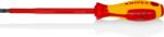 KNIPEX Отвертка шлиц 6.5, vde 1000v жълто-червена ръкохватка 262мм, (k982065)