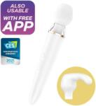 Satisfyer Бял масажор с APP Satisfyer Double Wand-er