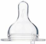Canpol babies Антиколик силиконов биберон за шише с широко гърло Canpol - Easy Start, mini, 0-3 месеца (21/719c)