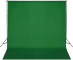 vidaXL Sistem de suport fundal, 600 x 300 cm, verde (160060) - comfy