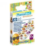 Pharmadoct Plasturi pentru copii „Emoticon Pharmadoct, 20 buc