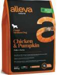 Alleva NATURAL Dog Dry Puppy csirke és tök közepes 800g