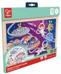 Hape Дървен пъзел Hape International - Космически приятели (H1644) - ozone