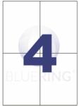 Bluering Etikett címke, 105x148mm, 100 lap, 4 címke/lap Bluering® (BRET113) - best-toner