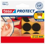 Tesa Karcolásgátló filckorong, barna, 12 db R22mm, Tesa (57893-00001-01) - best-toner