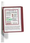 Durable Bemutatótábla tartó, Durable Vario® Magnet Wall 5, piros (591403) - best-toner