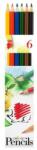 ICO Színes ceruza készlet, hatszögletű Süni Ico 6 klf. szín (7140147000) - best-toner