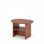 Lenza Impress tárgyalóasztal 80 x 60 cm, ovális, juhar