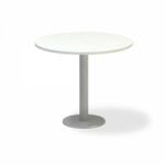 Interiér Říčany ProOffice tárgyalóasztal, átmérő 90 cm, fehér