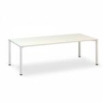 Interiér Říčany ProOffice tárgyalóasztal 240 x 100 cm, fehér