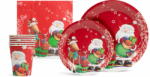 Family Christmas Karácsonyi Mikulás és Rudolf papír teríték szett (58224C)