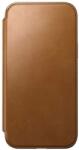 Nomad Husa NOMAD Leather Folio MagSafe compatibila cu iPhone 15 Pro Max Tan (NM01634485)
