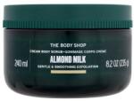 The Body Shop Almond Milk Cream Body Scrub krémes testradír 240 ml nőknek