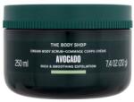 The Body Shop Avocado Cream Body Scrub krémes testradír 250 ml nőknek