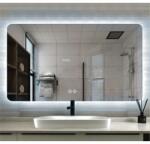 Fluminia Oglindă Fluminia, Verona 120, dreptunghiulară, cu iluminare LED și dezaburire (L6800R-120)