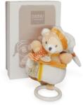 Doudou Urusleț de pluș cu melodie Méli Mélo Doudou et Compagnie portocaliu 20 cm de la 0 luni (DC3836)