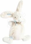 Doudou Iepuraș de pluș Lapin Bonbon Doudou et Compagnie albastru 26 cm în ambalaj cadou de la 0 luni (DC2121)