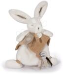 Doudou Iepuraș de pluș Bunny Happy Wild Doudou et Compagnie maro 25 cm în ambalaj cadou de la 0 luni (DC3740)
