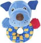  Lorelli Toys Plüss csörgő karika - Kék kutyus