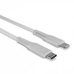 Lindy Cablu de date si incarcare Quick Charge USB type C la Lightning MFI 1m T-T Alb Lindy L31316 (L31316)