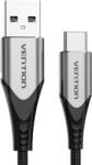 Vention USB 2.0 A to USB-C 3A Cable Vention CODHI 3m Gray (35174) - vexio