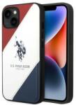 U. S. Polo Assn Husa US Polo USHCP14MPSO3 iPhone 14 Plus 6.7" white/white Tricolor Embossed - vexio