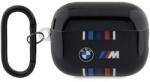 BMW Husa BMW BMAP222SWTK AirPods Pro 2 gen cover black/black Multiple Colored Lines - vexio