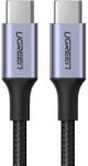 UGREEN cable USB Type C - USB Type C Power Delivery 100W Quick Charge FCP 5A 3m gray cable (90120 US316) - vexio