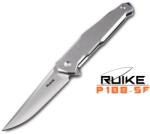 Ruike Briceag RUIKE P108, otel 14C28N, Silver Finish, 8.6cm (P108-SF)