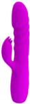 Pretty Love Vibrator Pretty Love Melanie, 12 Moduri Vibratii, 3 Moduri Thrusting, Silicon, USB, Mov, 20.5 cm Vibrator