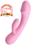 Pretty Love Vibrator Pretty Love Ron, 12 Moduri Vibratii, Silicon Super Soft, Roz, 17.5 cm Vibrator