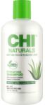 CHI Mildes sulfatfreies Shampoo für alle Haartypen - CHI Naturals With Aloe Vera Hydrating Shampoo 355 ml