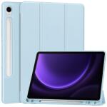  LEATHER rabatabilă Samsung Galaxy Tab S10 FE / Tab S10 Lite / Tab S9 FE albastru deschis