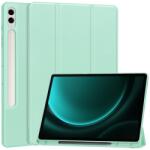  LEATHER rabatabilă Samsung Galaxy Tab S9 FE+ verde deschis