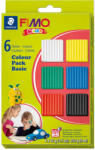 FIMO Süthető Gyurma Készlet Kids Colour Pack 6x42 gramm Alap (8032-01)