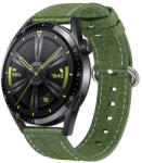 BSTRAP Denim szíj Samsung Galaxy Watch 3 41mm, olive green (SSG030C0801)