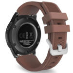 BSTRAP Silicone Sport szíj Samsung Gear S3, brown (SSG006C04)