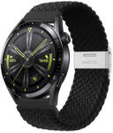 BSTRAP Elastic Nylon 2 szíj Huawei Watch GT3 46mm, black (SSG027C0109)