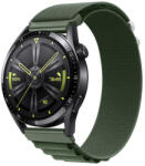 BSTRAP Nylon Loop szíj Samsung Galaxy Watch 3 45mm, green (SSG037C0301)