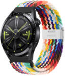 BSTRAP Elastic Nylon 2 szíj Huawei Watch GT3 46mm, rainbow (SSG027C0209)