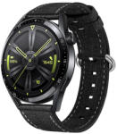 BSTRAP Denim szíj Huawei Watch GT/GT2 46mm, black (SSG031C0103)